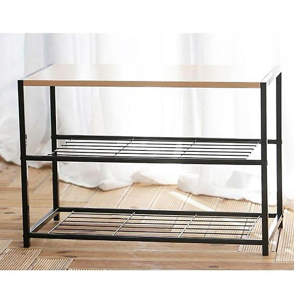  이지 3단 선반 다용도 철제선반 조립선반 수납장 블랙