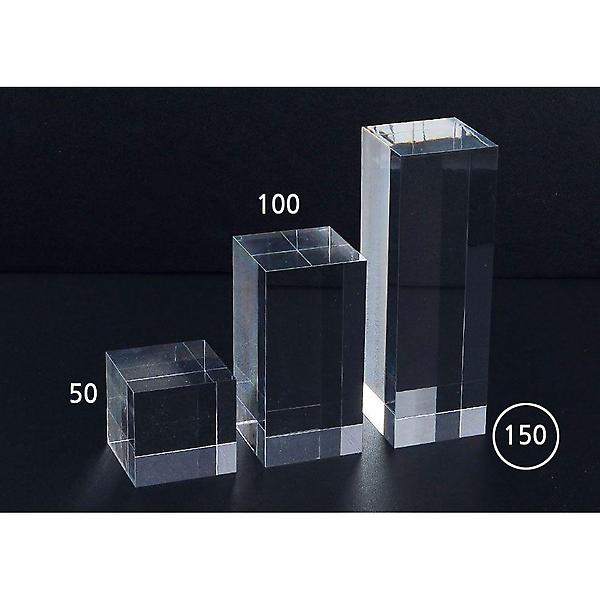  투명 아크릴 사각 큐브 스틱 스테이지 50 진열대