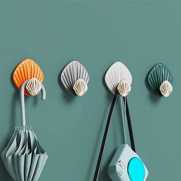  다용도조개걸이4p 초강력주방욕실 벽고리 걸이