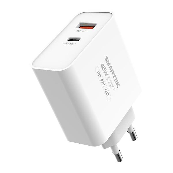  스마텍 45W 2포트 C타입 초고속충전기 STQC-PD6000CT