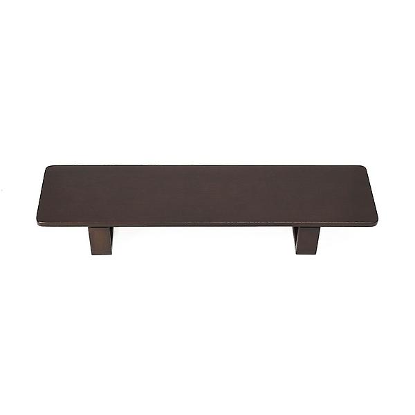  [브리즈홈]데스크픽 원목 모니터 받침대(80cm) (월넛)