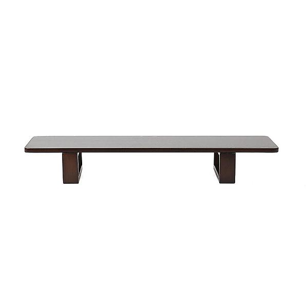  [브리즈홈]데스크픽 원목 모니터 받침대(80cm) (월넛)