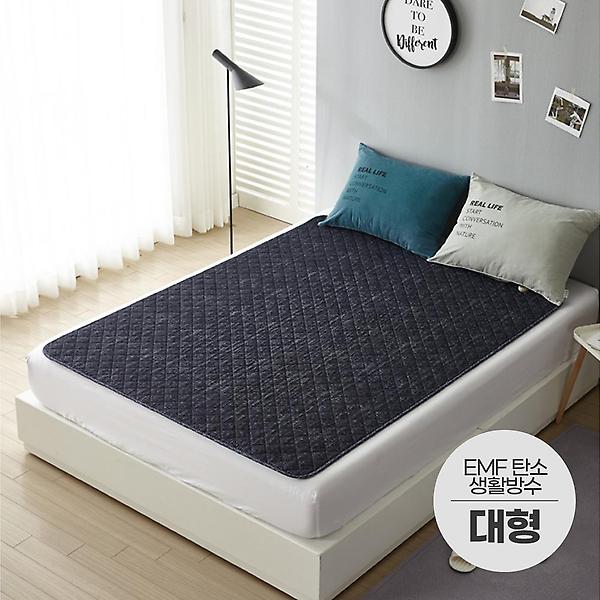  더안 EMF 탄소 생활방수 전기요매트 대형 140X180cm
