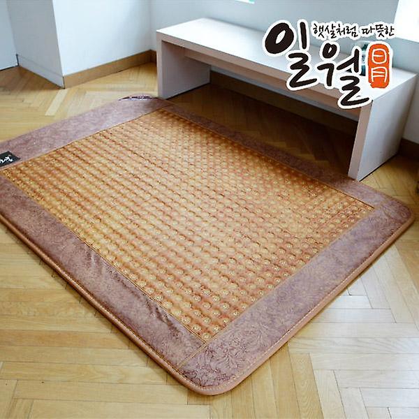  일월 개화몽 전기 매트 더블 2인용 온열 보료 장판 온수