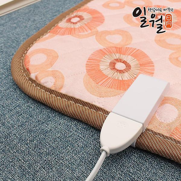  일월 투스파 알파 전기 매트 싱글 1+1 온열 1인용 장판 온수
