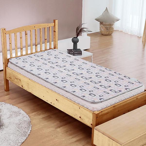  일월 극세사 투톤 카본매트 동작감지 워셔블 전기요 싱글