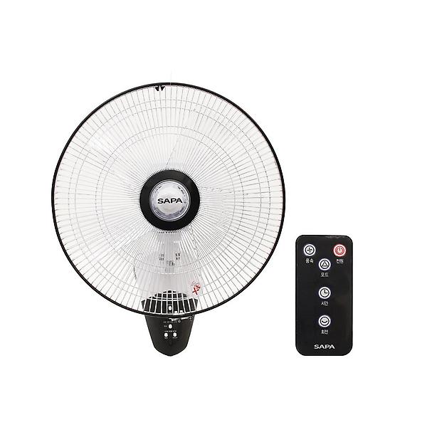  싸파 벽걸이 리모컨 선풍기 SPF-616R 16형 가정 사무 업소용