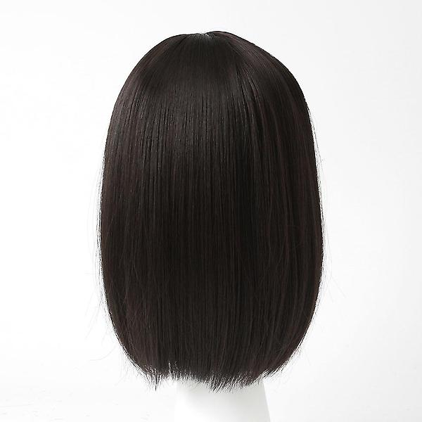  [언니네 가발] 일자컷 단발 통가발(다크브라운)