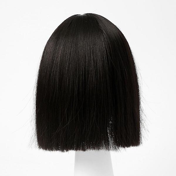  [언니네 가발] 시크 칼단발 통가발(내추럴블랙)
