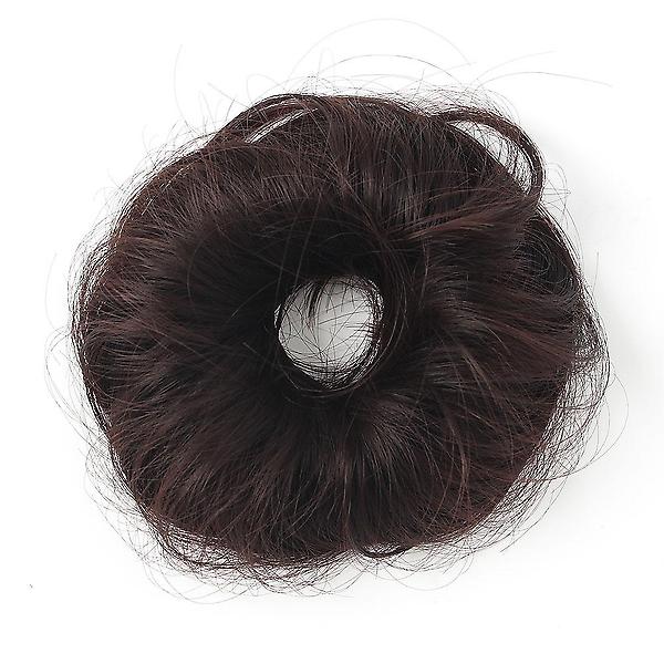  [언니네 가발] 뷰티 올림머리 곱창밴드 가발(브라운)