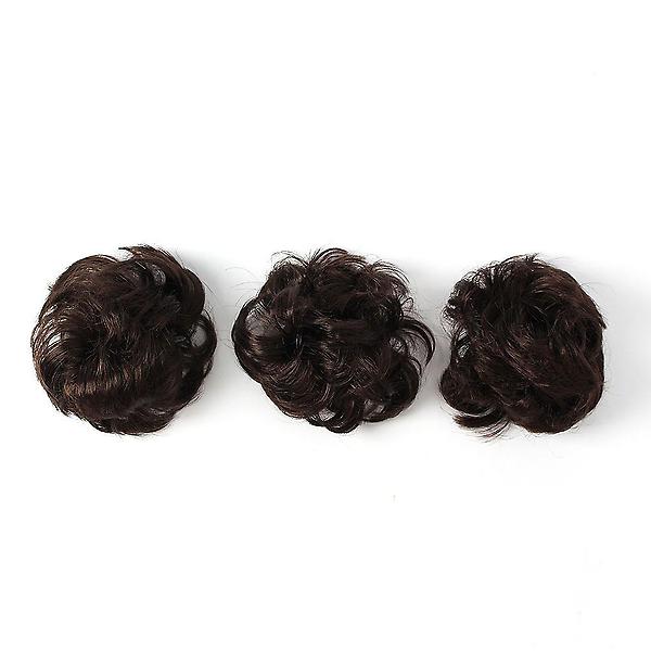  [언니네 가발] 올림머리 곱창밴드가발 3p세트(초코브라운)