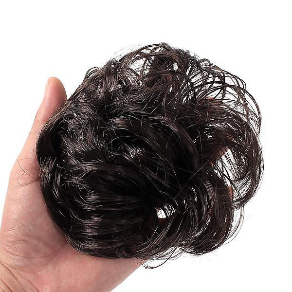  [언니네 가발] 올림머리 곱창밴드가발 3p세트(초코브라운)