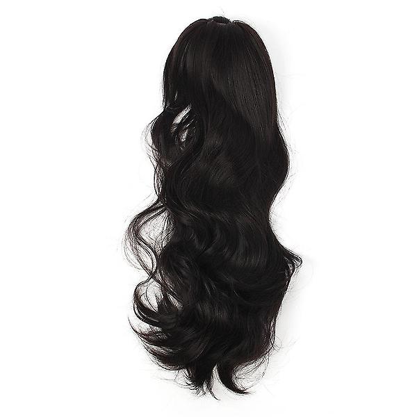  [언니네 가발] 빌드펌 웨이브 긴머리 통가발(블랙)