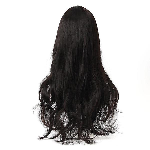  [언니네 가발] 빌드펌 웨이브 긴머리 통가발(블랙)