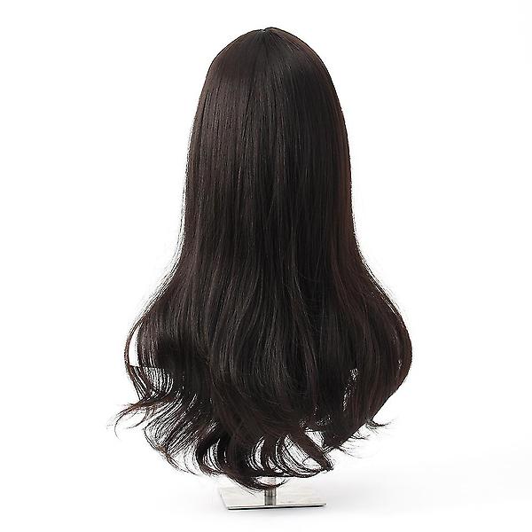  [언니네 가발] 내추럴 웨이브 긴머리 통가발(블랙)