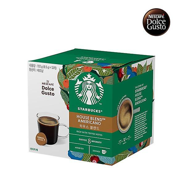  [네스카페 돌체구스토] 스타벅스 캡슐커피 12입 커피캡슐 2박스 (하우스 블렌드)