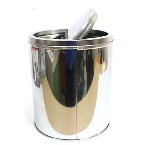  스텐 휴지통 쓰레기통 분리수거 휴지통 스윙 10L
