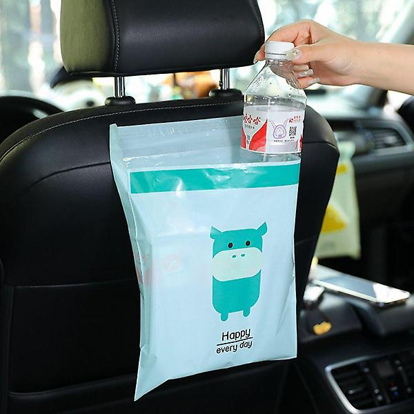  다용도 부착식 쓰레기봉투 휴대용 휴지통 15개입