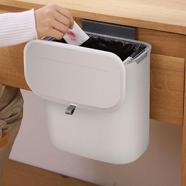  무타공 벽면걸이 휴지통 부엌 주방 씽크대 선반장