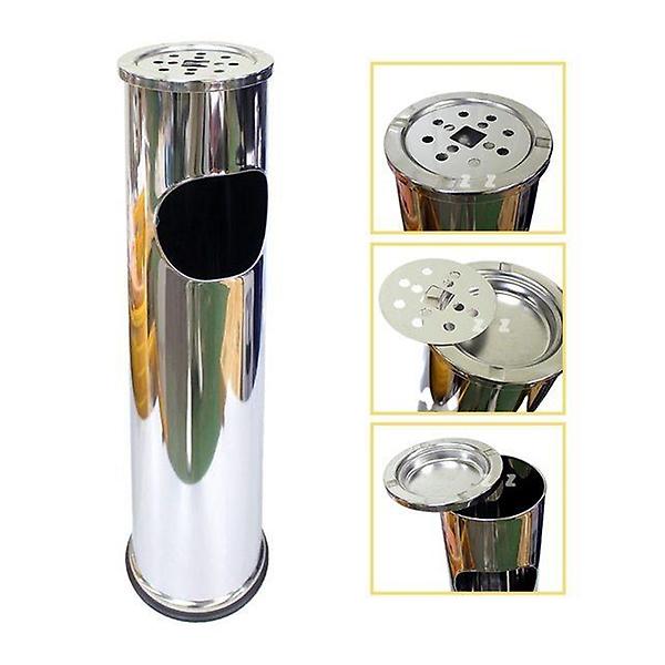  재떨이형 휴지통-미니 약14xH55.5cm 야외용 업소용