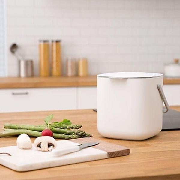  시스맥스 음식물 쓰레기통_2.6L_물빠짐 채반 냄새차단