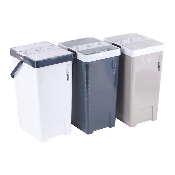  데일리 손잡이 휴지통 20L (색상랜덤)