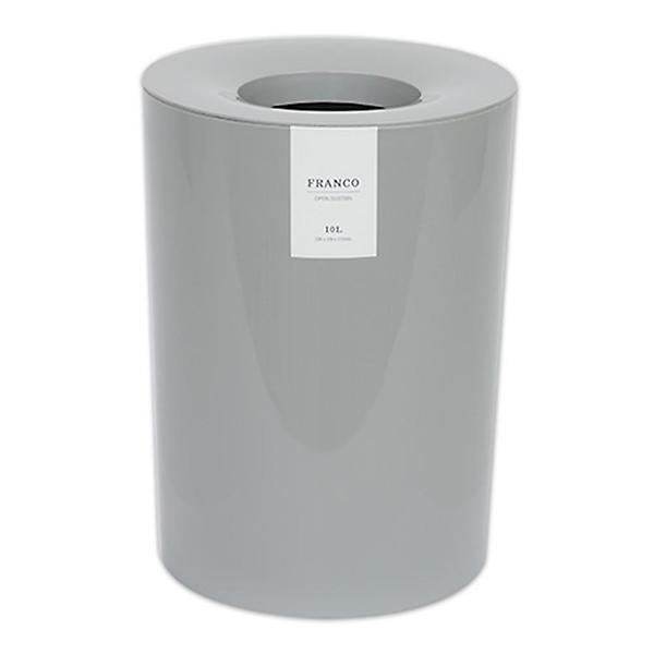  오픈휴지통 10L 그레이