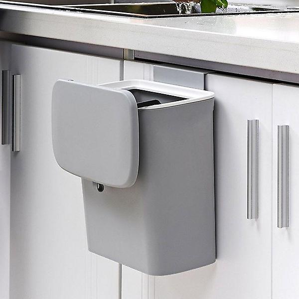  클린키친 싱크대 걸이 쓰레기통 음식물 휴지통 9L