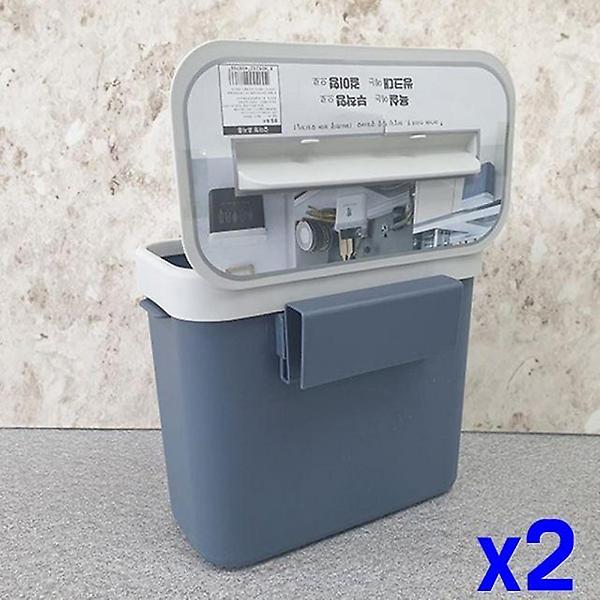 걸이형 다용도 휴지통 x2개 가정용휴지통 쓰레기통