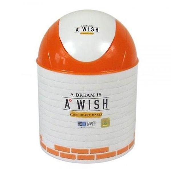  미니 스윙휴지통 1.5L 소 쓰레기통 인테리어휴지통