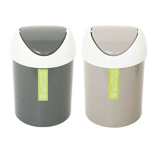  마이스타일 원형 스윙 쓰레기통 3L