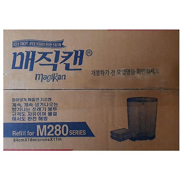  매직 캔 쓰레기통 전용 리필봉투M280 25L 5개입