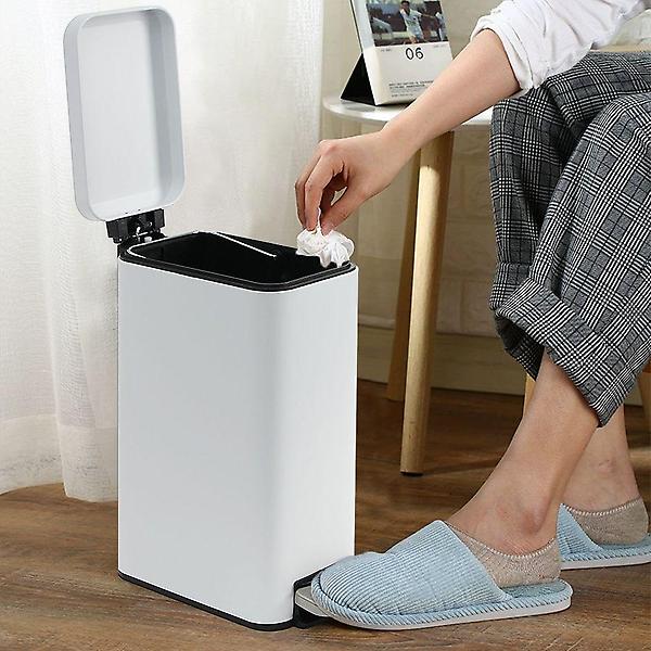  회사 임원 대표 원터치 무소음 휴지통 10리터