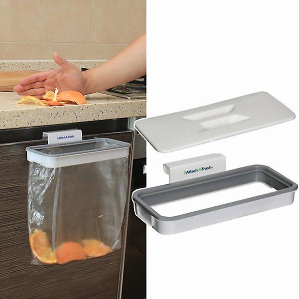  간편사용 휴지통 걸이형 비닐 싱크대 주방 쓰레기통