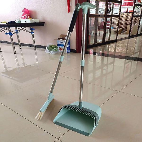  쓸어담아 빗자루세트 민트