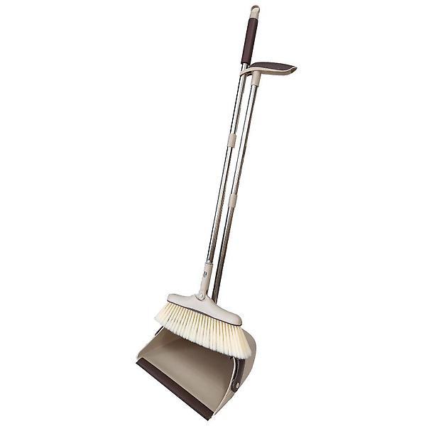  더크린 멀티 빗자루쓰레받기세트 업소 학교용 코코아