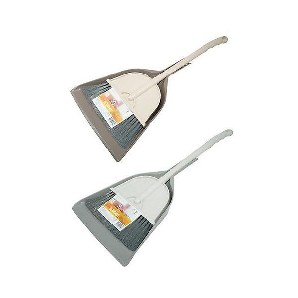  빗자루세트 (색상랜덤) 빗자루 쓰레받이 청소도구