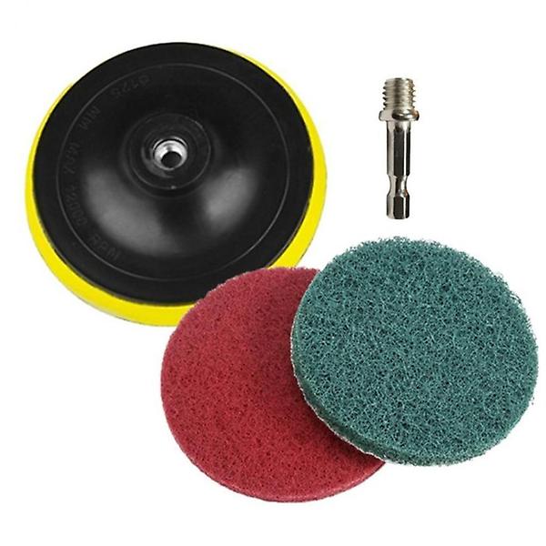  수세미 청소 전동드릴 5인치 싱크대 욕실 원형