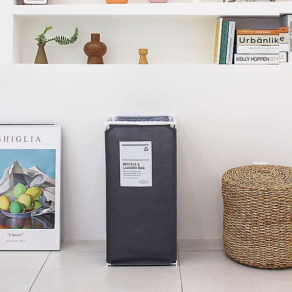  엣지 분리수거함 57리터 스티커포함