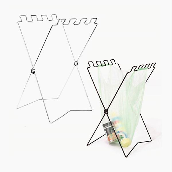  캠핑 쓰레기 봉투걸이 분리수거함 거치대 실버