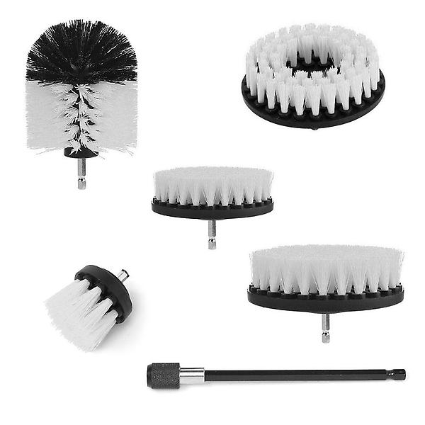  7day 전동드릴 청소솔 5종세트 (화이트) 변기 청소탭