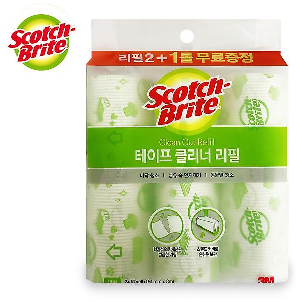  3M 테이프 클리너 (리필 대형 2+1) 먼지크리너 청소롤
