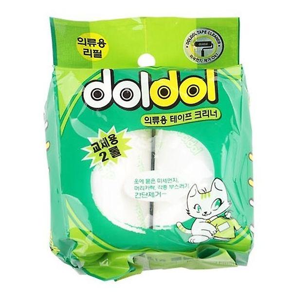  의류용 돌돌이(리필2p) 옷 먼지제거 동물털 고양이