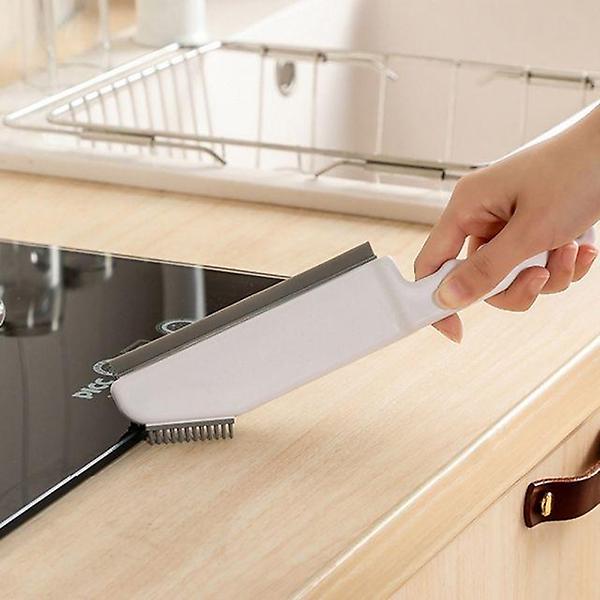 다용도 화장실 주방 틈새 청소 솔 브러쉬 도구 화이트