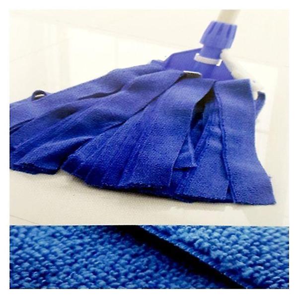  뛰어난 흡수력 편리한 세탁 극세사 마포걸레 1P 블루