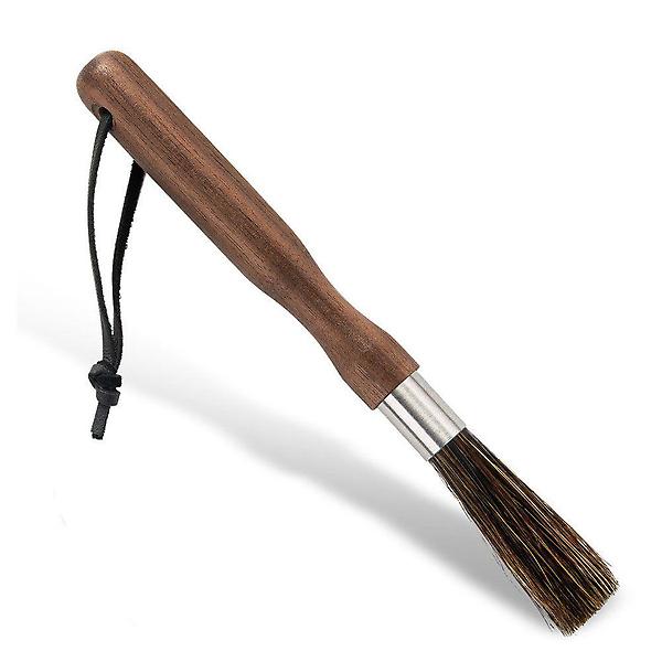  호두나무손잡이 돈모 바리스타용 청소솔 보관백포함