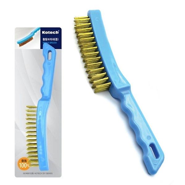  코텍 황동브러쉬 중 2개 찌든때 청소솔 청소브러시