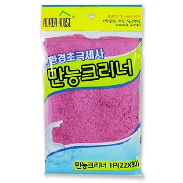  (set)극세사 만능크리너1P 핑크(22x30) 10개