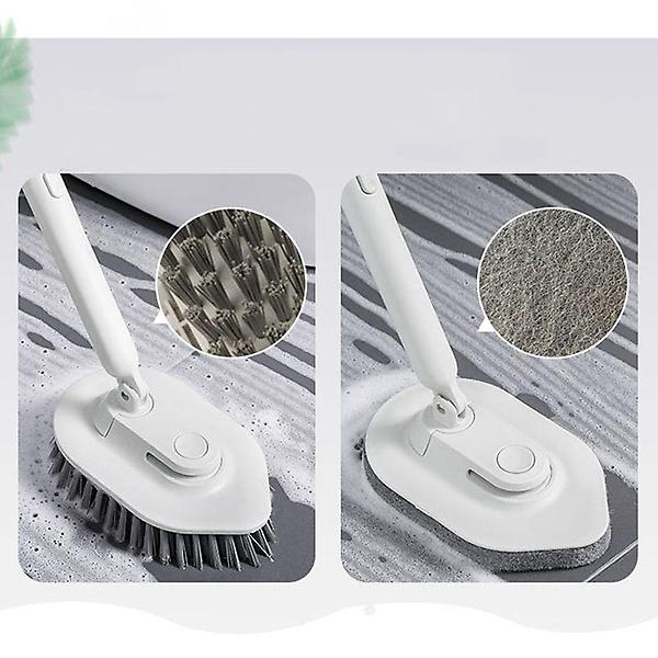 2종류 헤드 욕실 청소솔 리필 헤드 4P 청소도구