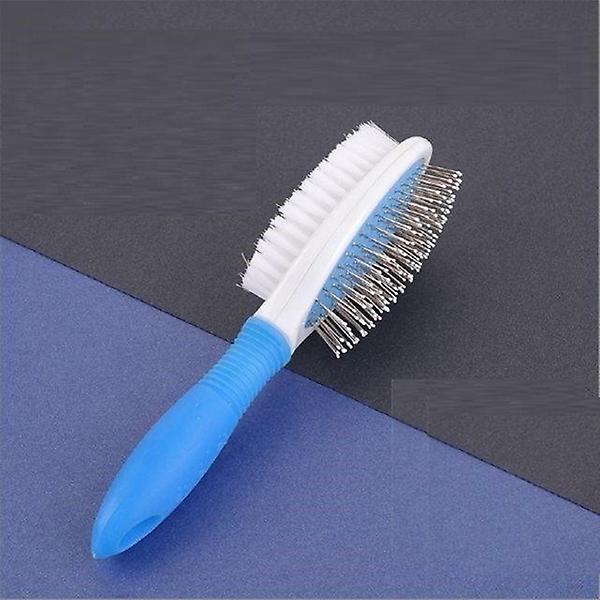  반려동물 반려견 양면 브러쉬 강아지 애완 빗 슬리커